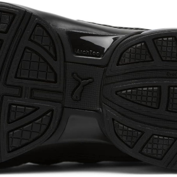 ❤️NIB❤️ PUMA RIAZ PROWL RAINBOW ATHLETIC SHOES Black/Luminous Pink Size 6.5 - Picture 12 of 13